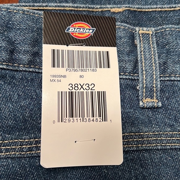 Dickies Carpenter Jeans Relaxed Fit Straight Leg Sizes Available: 38x32 - Picture 2 of 3